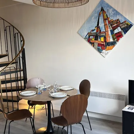 Cabourg: Duplex Renove 2P, Plage Directe, Fibre - Fr-1-487-351 شقة